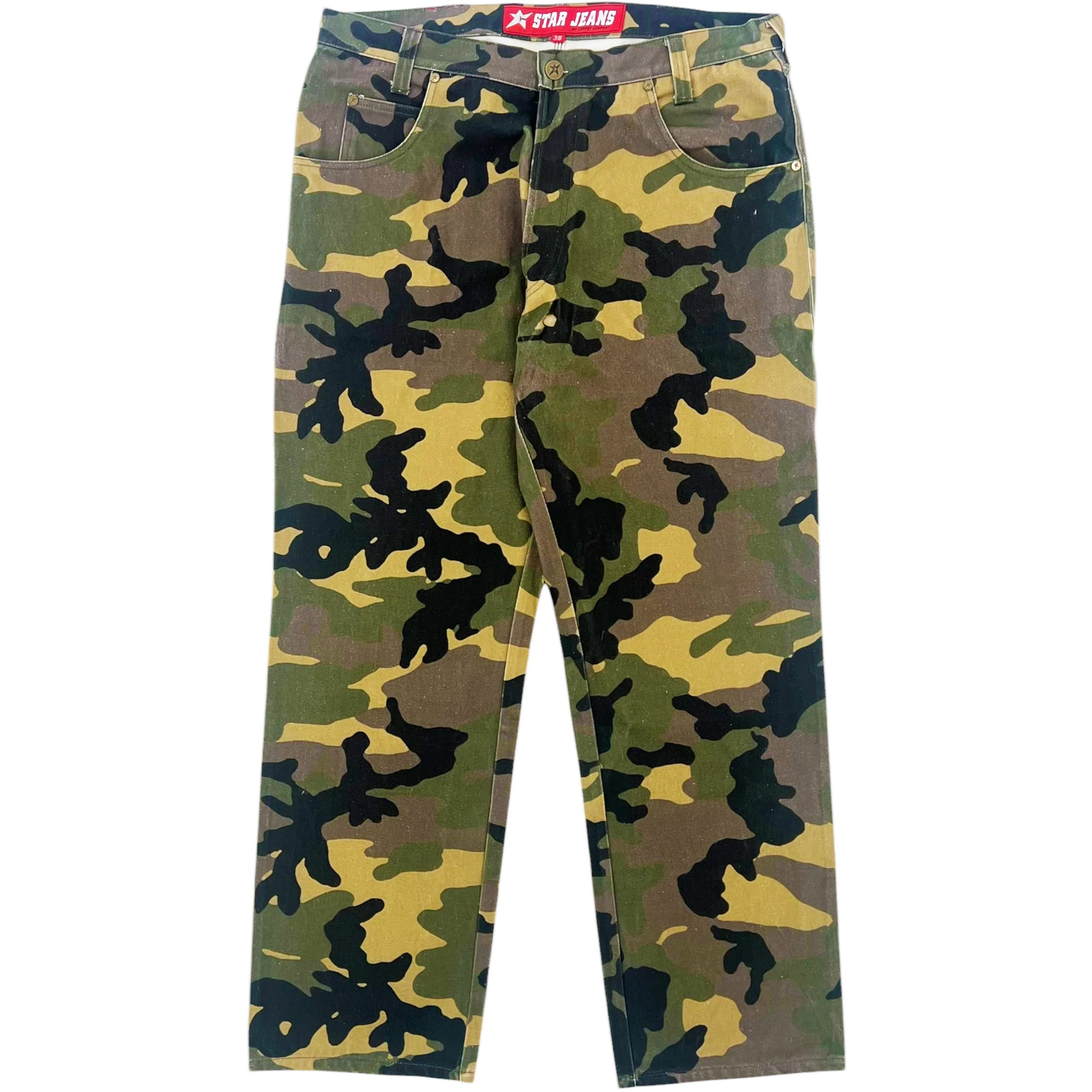 Carpet Company C Star Camo Denim Pants
