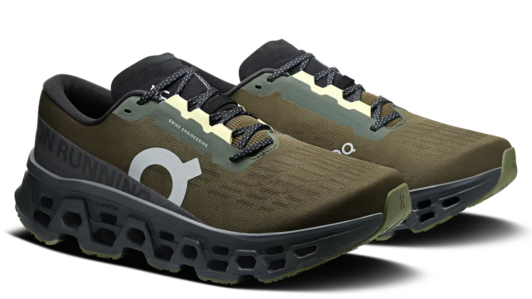 Running Cloudmonster 3 Olive Eclipse
