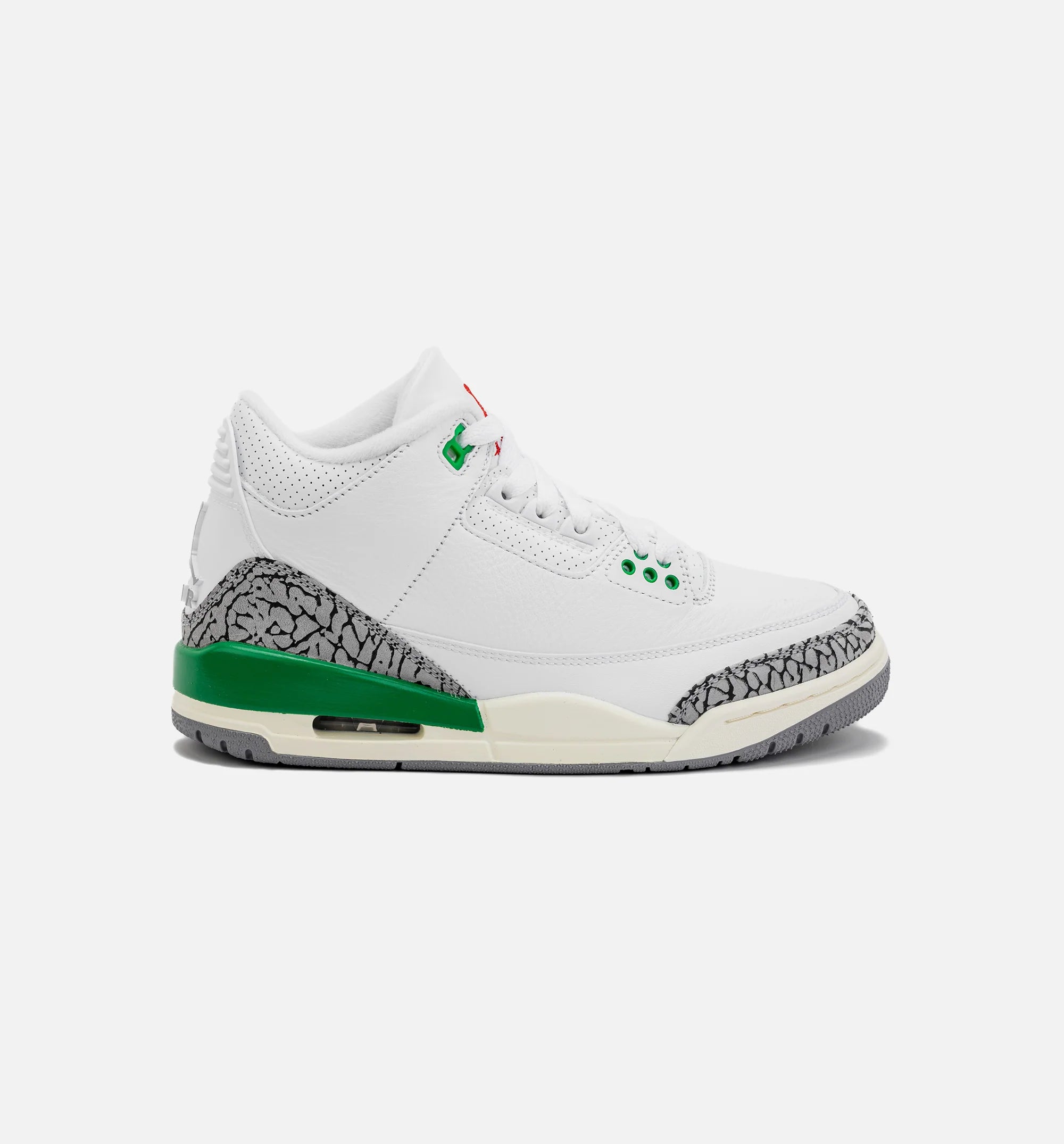 Air Jordan 3 Retro Lucky Green Womens Lifestyle Shoe White Green