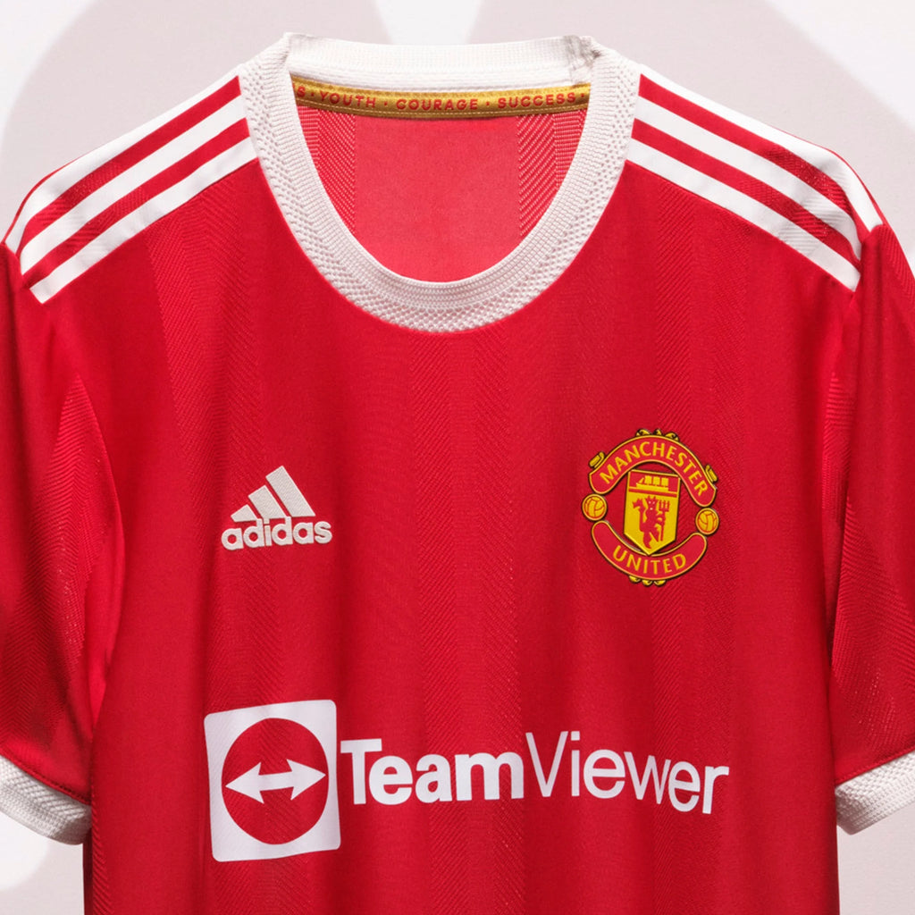 adidas Mens Manchester United Home Authentic Jersey 21