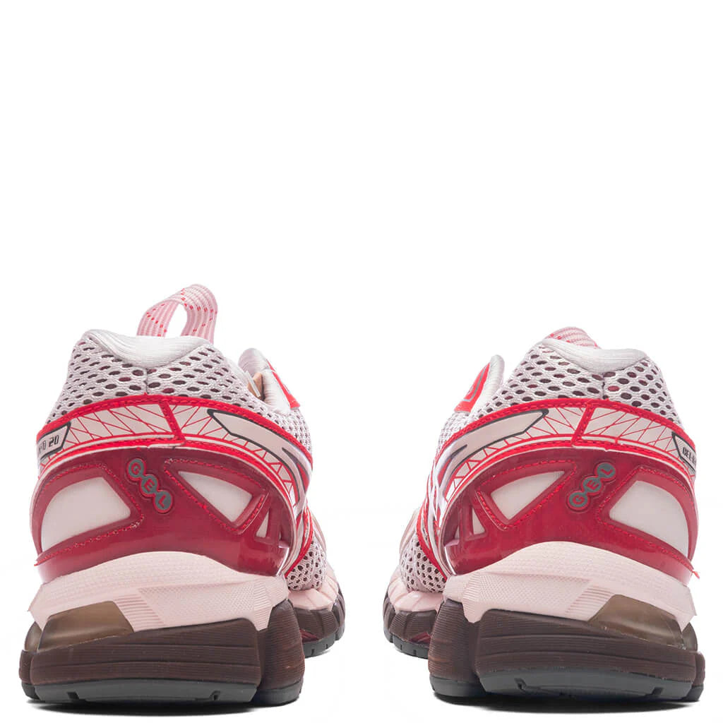 UB9 S Gel Kayano 20 Crystal Pink Classic Red