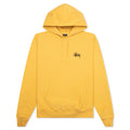 Basic Stussy Pigment Dyed Hoodie Honey