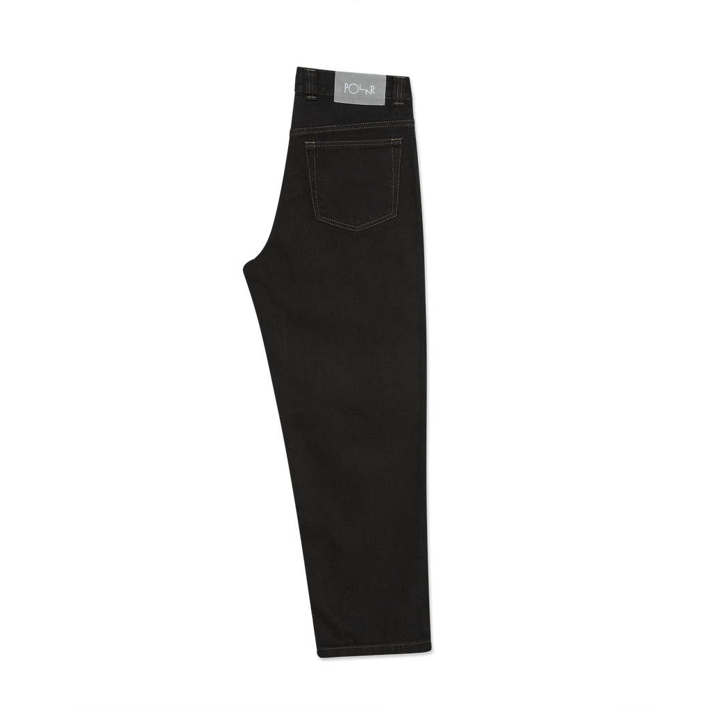Polar 93 Contrast Stitched Pants Black Dark Olive