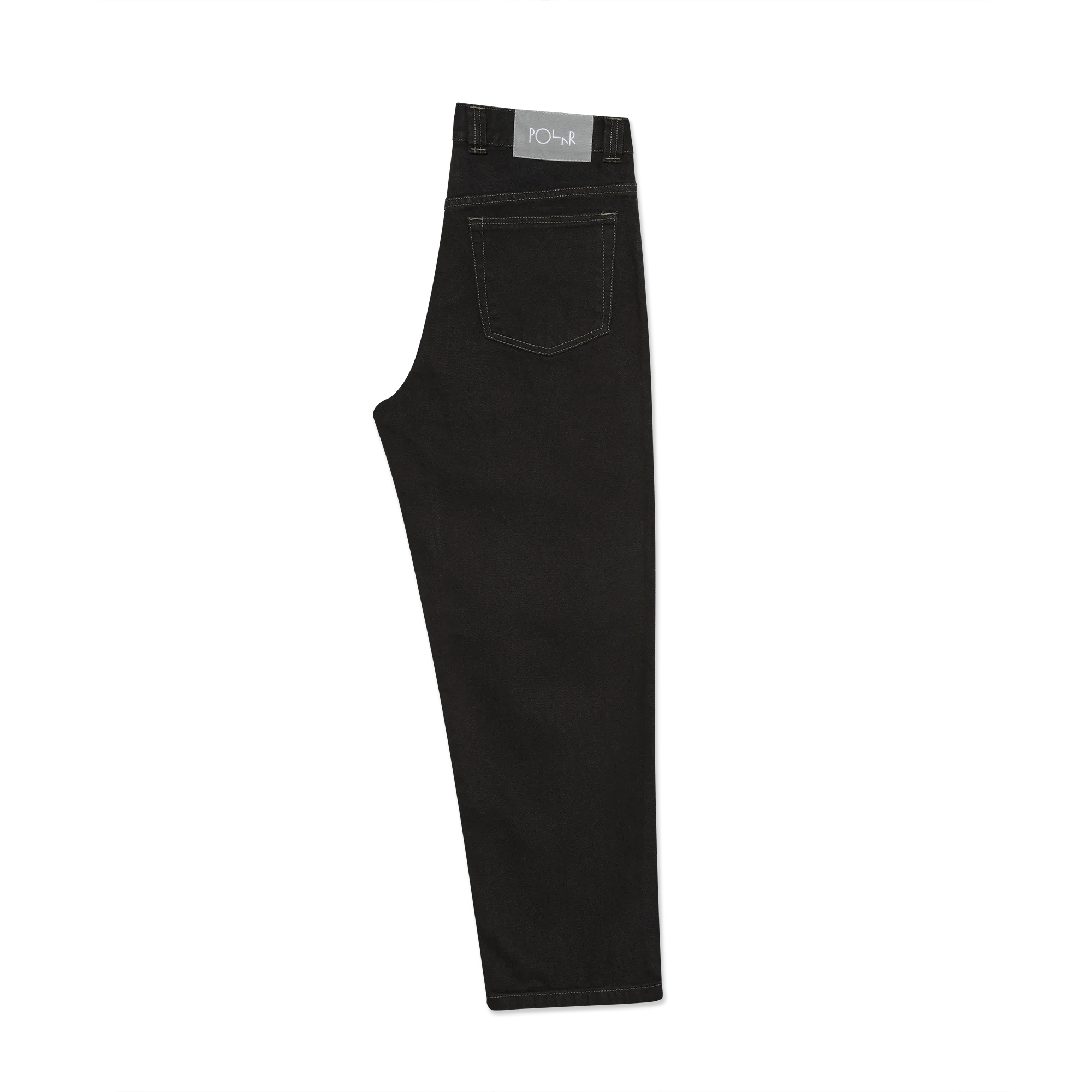 Polar 93 Contrast Stitched Pants Black Dark Olive