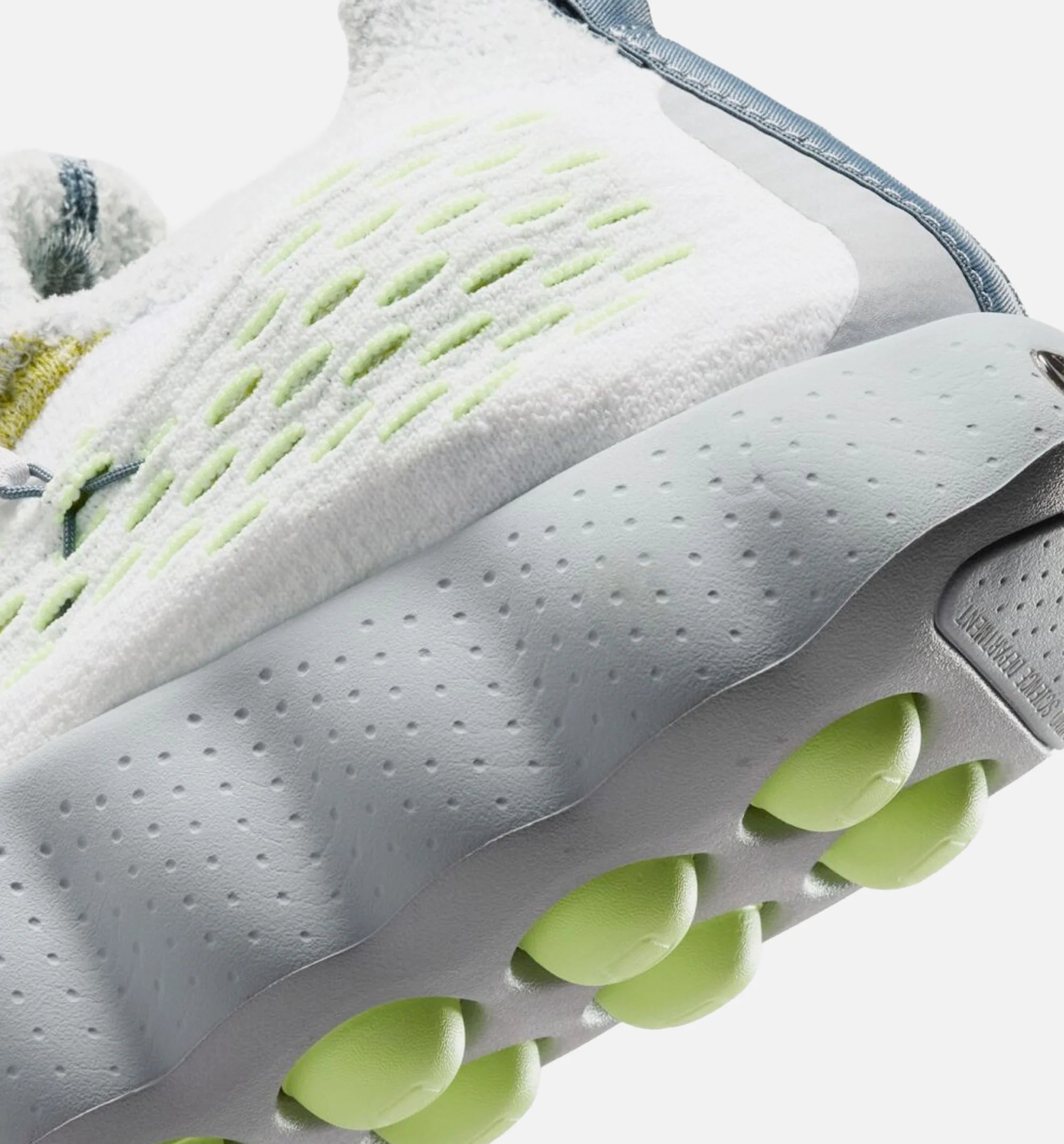 Mind 002 Flyknit Pure Platinum Mens Lifestyle Shoe White Dark Grey Pure Platinum Wolf Grey Barely Volt