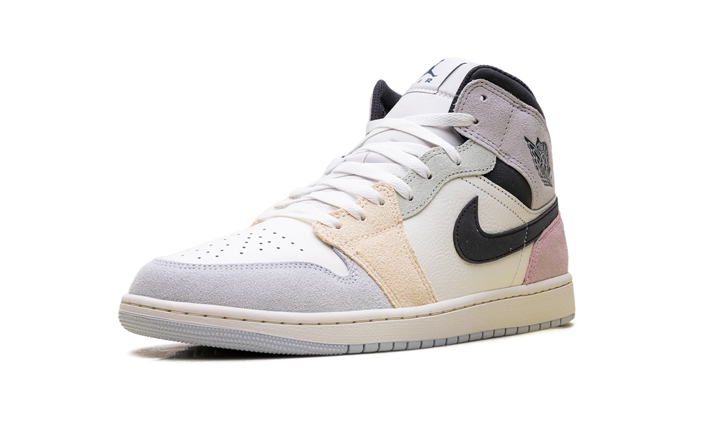 Air Jordan 1 Mid "Sail / Anthracite-Jade Aura-Iced Jade" IB7110 100