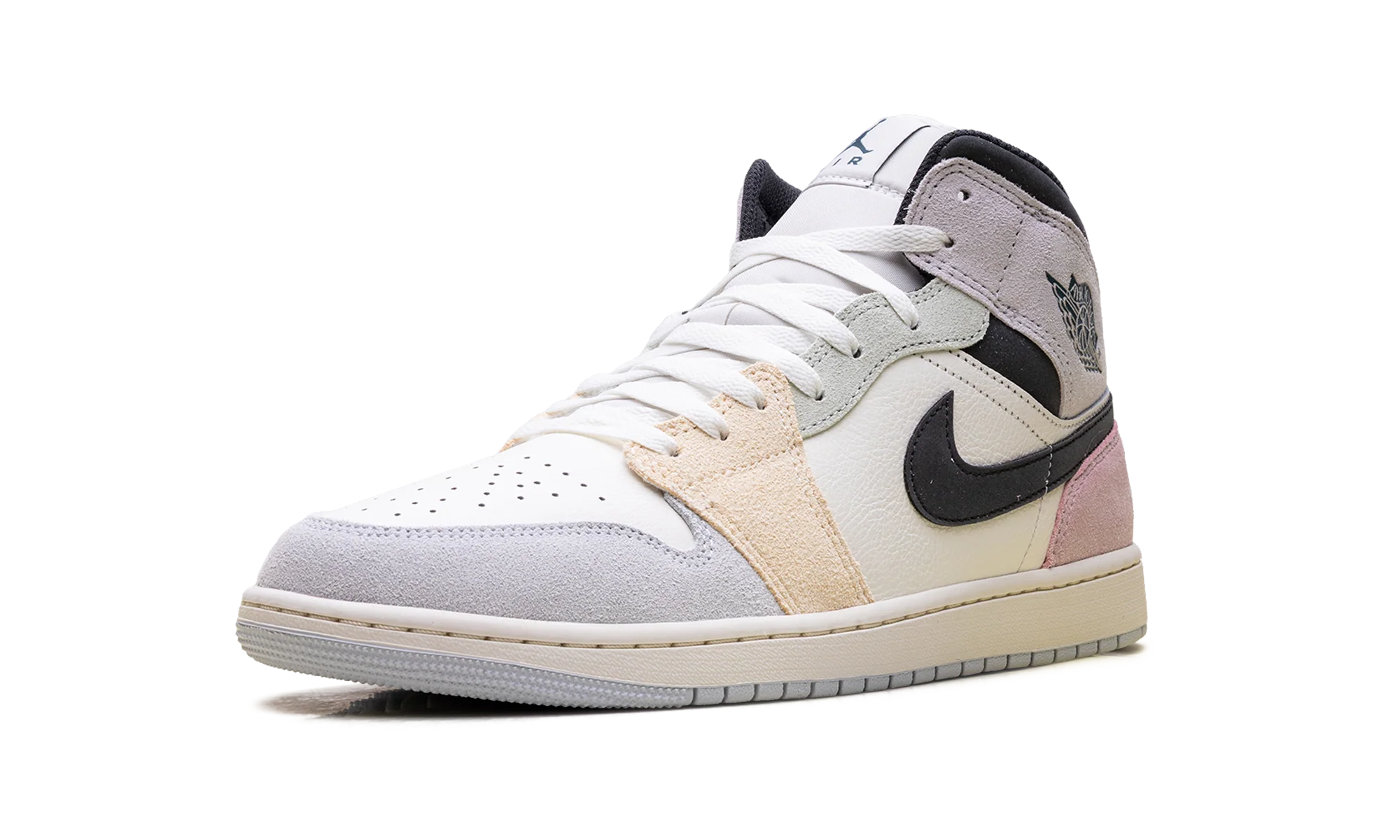 Air Jordan 1 Mid "Sail / Anthracite-Jade Aura-Iced Jade" IB7110 100
