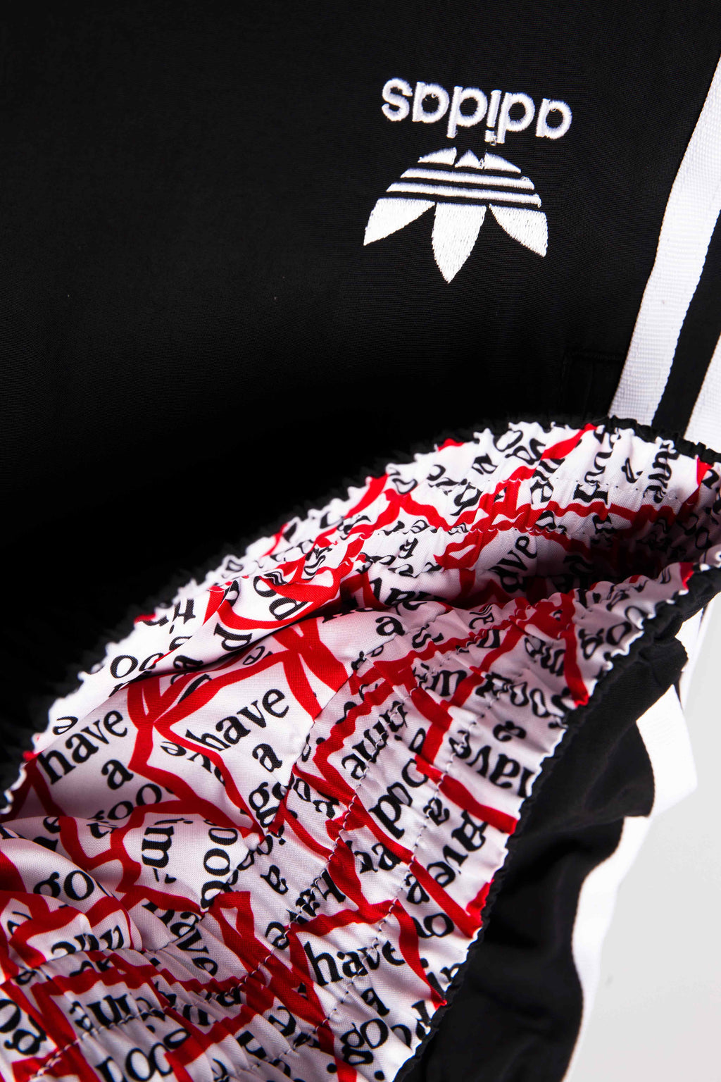 Hagt Reversible Mens Track Pants Black White