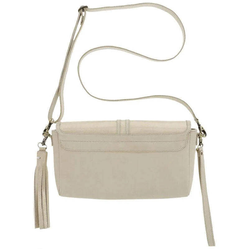 Seight Clutch Handbag in Soft Gold