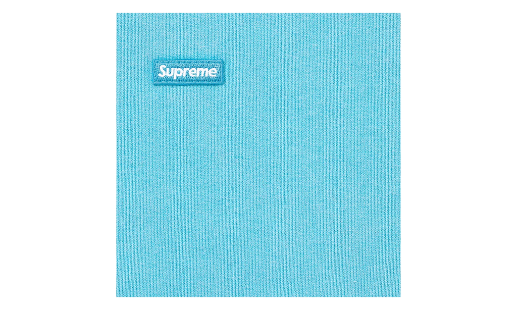 Small Box Zip Up Hooded Sweatshirt "SS26 - Light Blue" SU27350