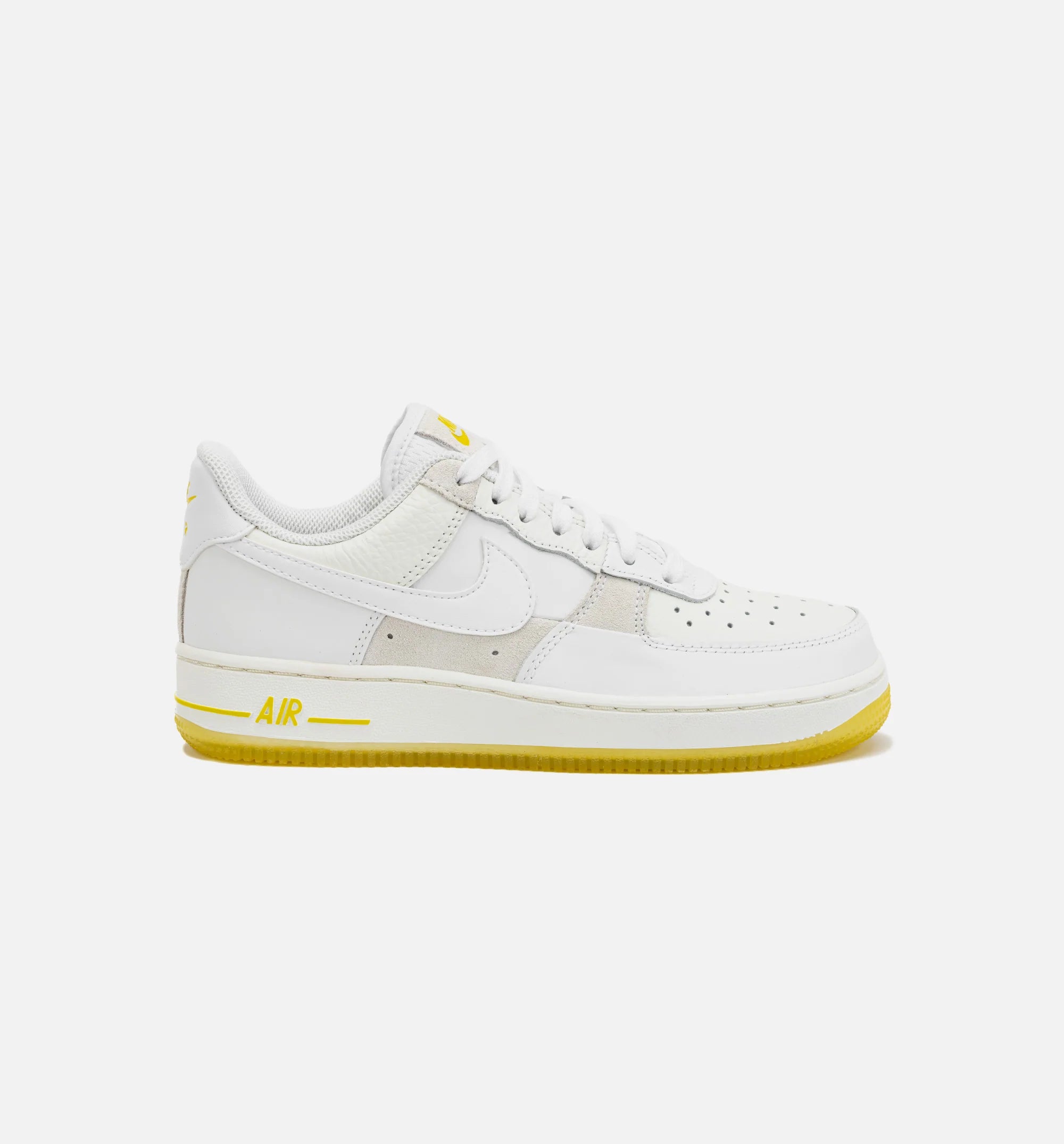 Air Force 1 Low Patchwork Womens Lifestyle Shoe Summit White Opti Yellow