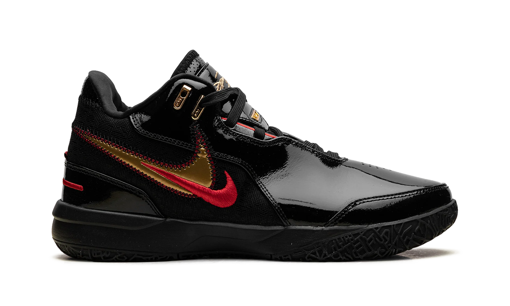 Zoom LeBron NXXT Gen AMPD "Black University Red Gold" FJ1566 001