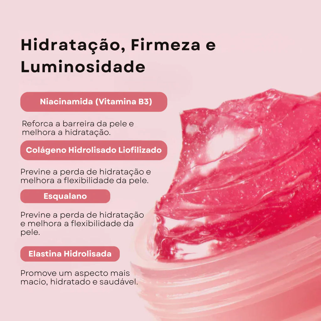 Creme Gelatina de Colágeno com Niacinamida