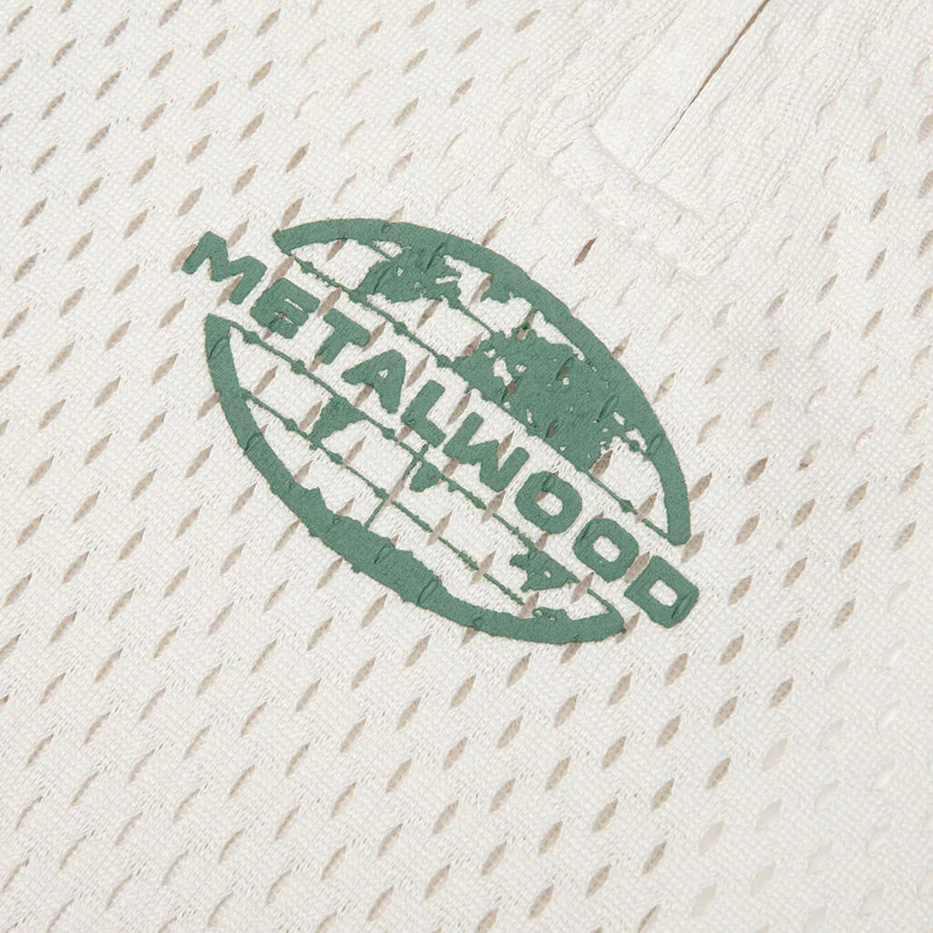 Quarter Zip Jersey Polo Natural