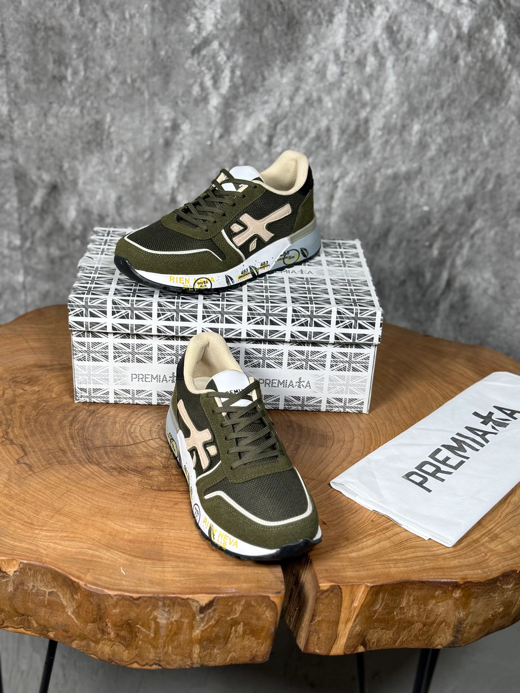 PREMİATA SNEAKERS HAKİ RENK