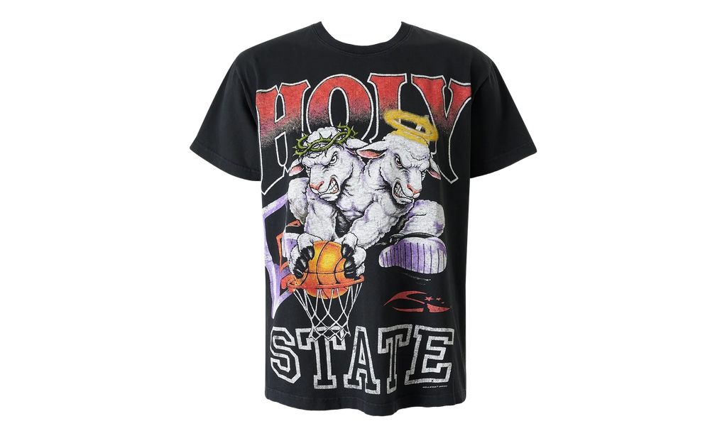 2 Lambs Holy State T-Shirt "SS26 - Black" HSR278