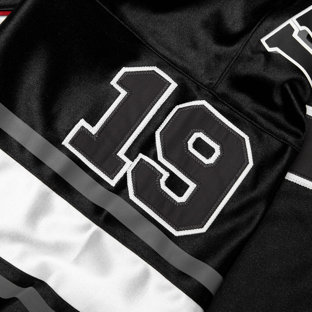 Eye Logo Football Jersey Black
