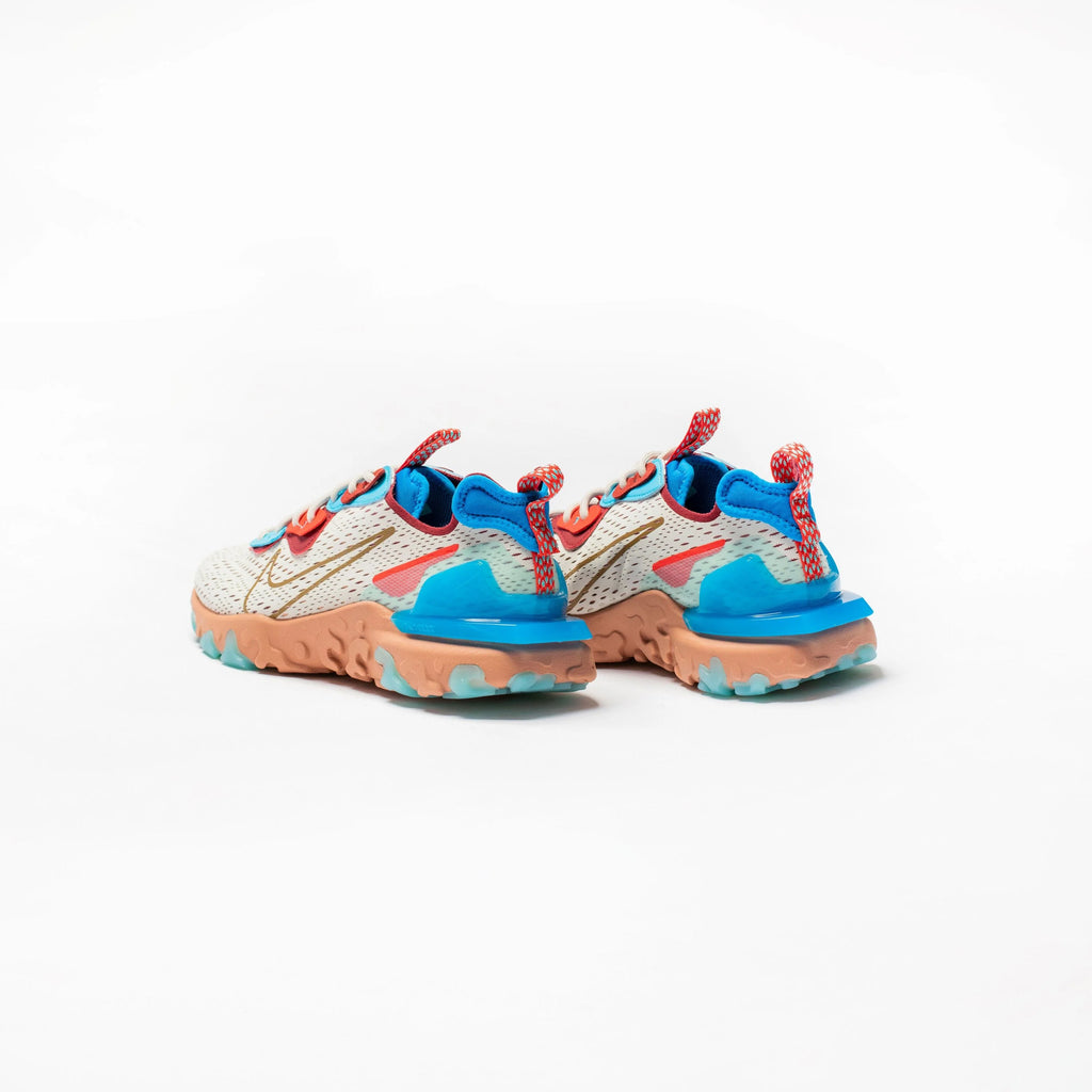 React VIsion Mens Running Shoe Brown Blue