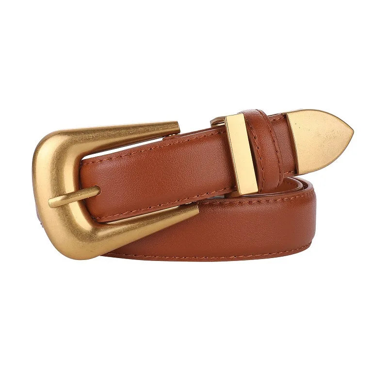 Cinto de Couro Feminino Alba