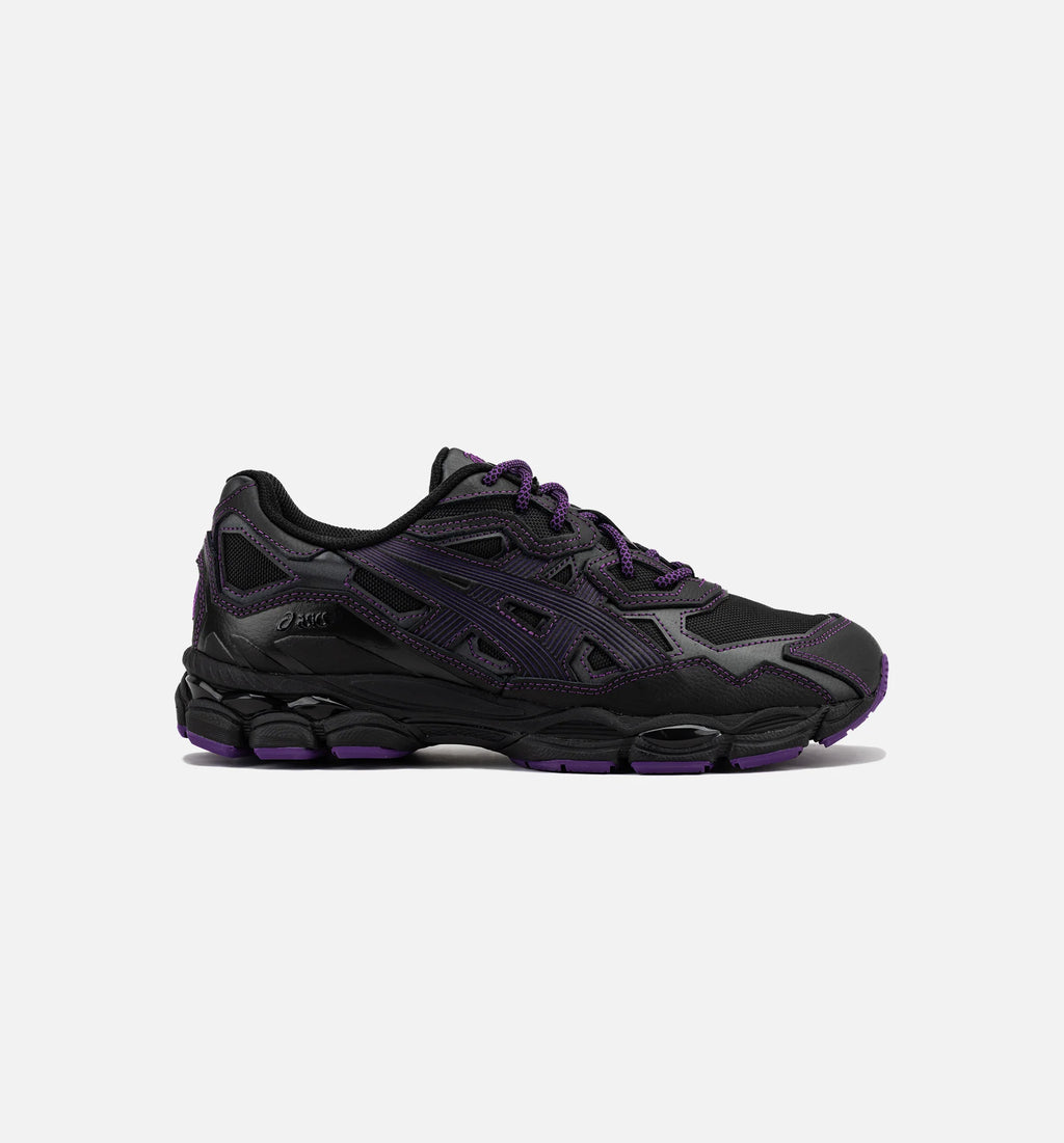 Needles Gel NYC Mens Running Shoe Black Purple