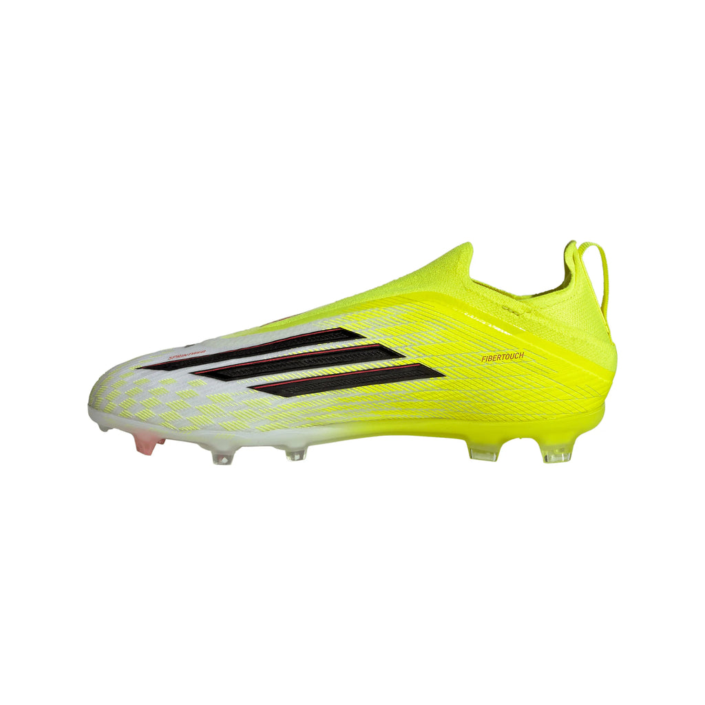 adidas F50 Elite Laceless FG Firm Ground Youth Soccer Cleats Yellow Black Red