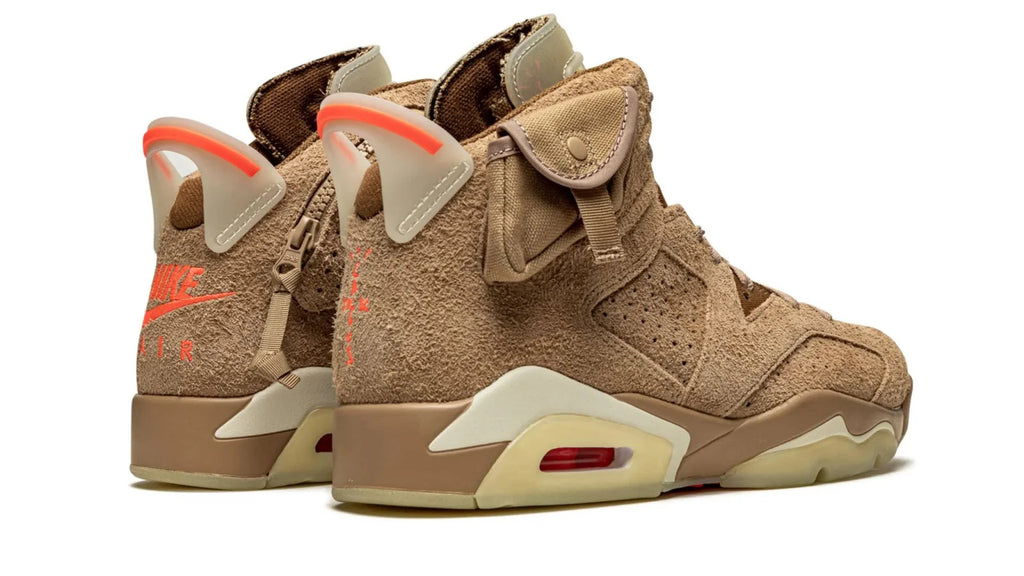 Air Jordan 6 Retro Sample Travis Scott British Khaki