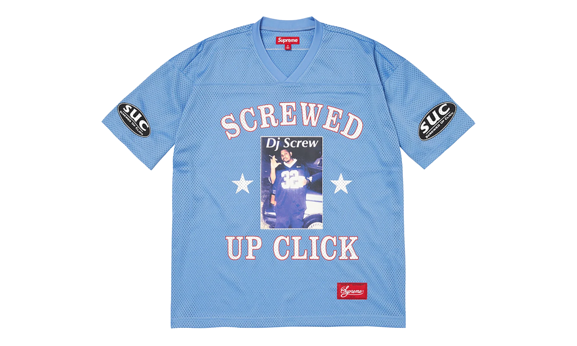 DJ Screw Football Jersey "SS26 - Light Blue" SU27359