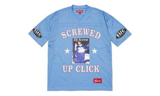 DJ Screw Football Jersey "SS26 - Light Blue" SU27359