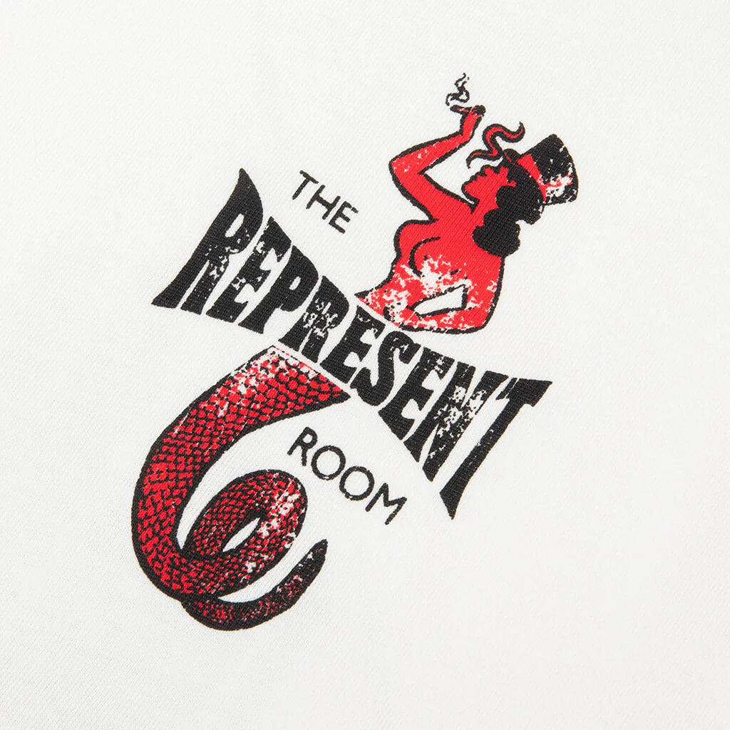 Represent x The Viper Room Dice T Shirt Flat White