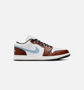 Air Jordan 1 Low SE Mens Lifestyle Shoe White Blue Grey Black Sail