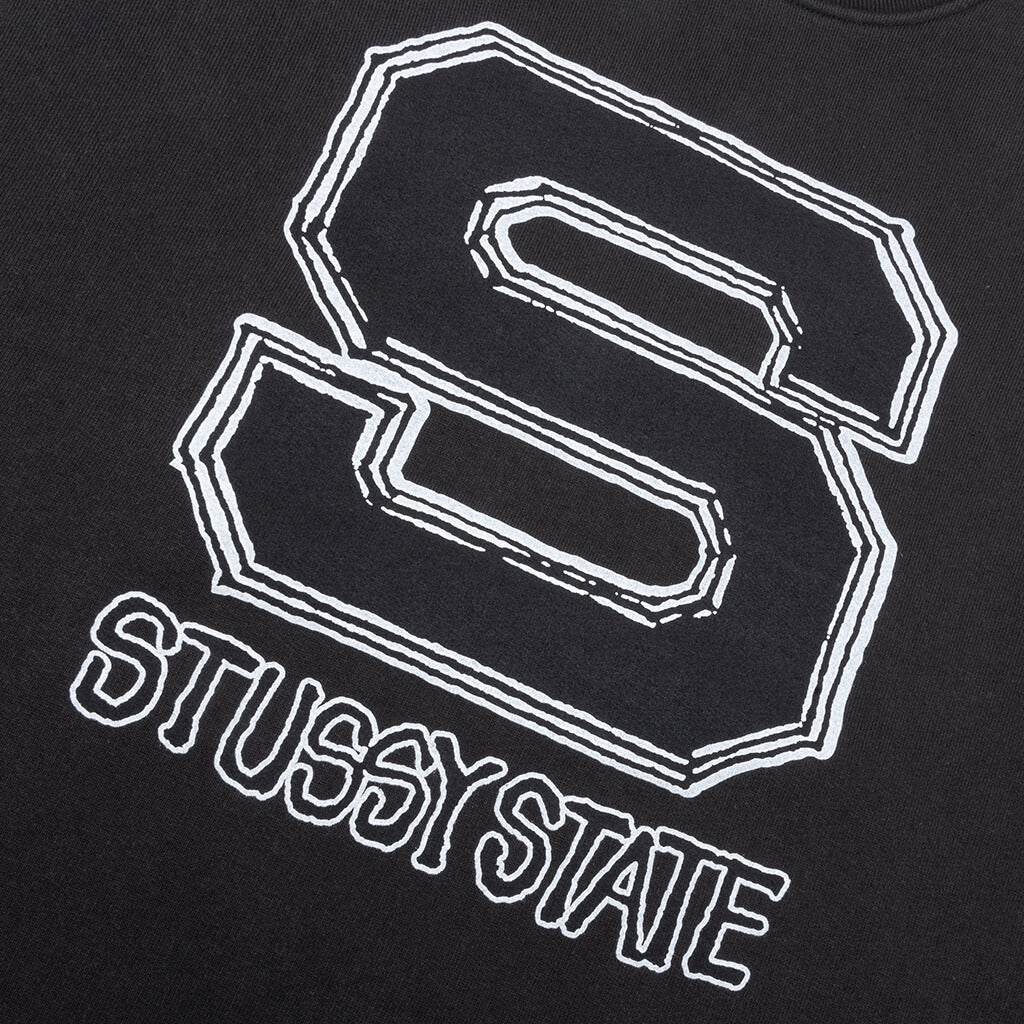 Stüssy State Crew Black