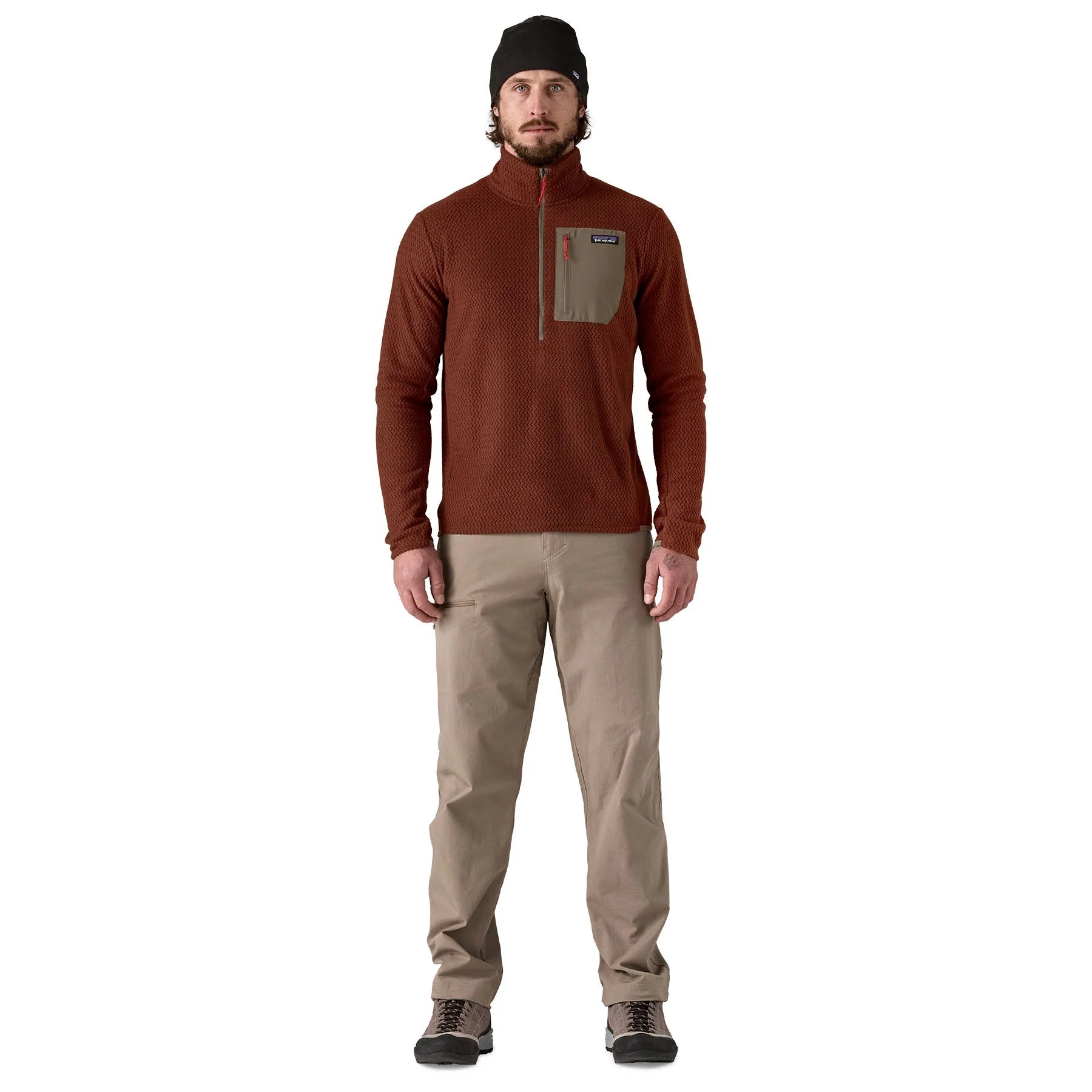 Men's R1® Air Fleece Zip-Neck