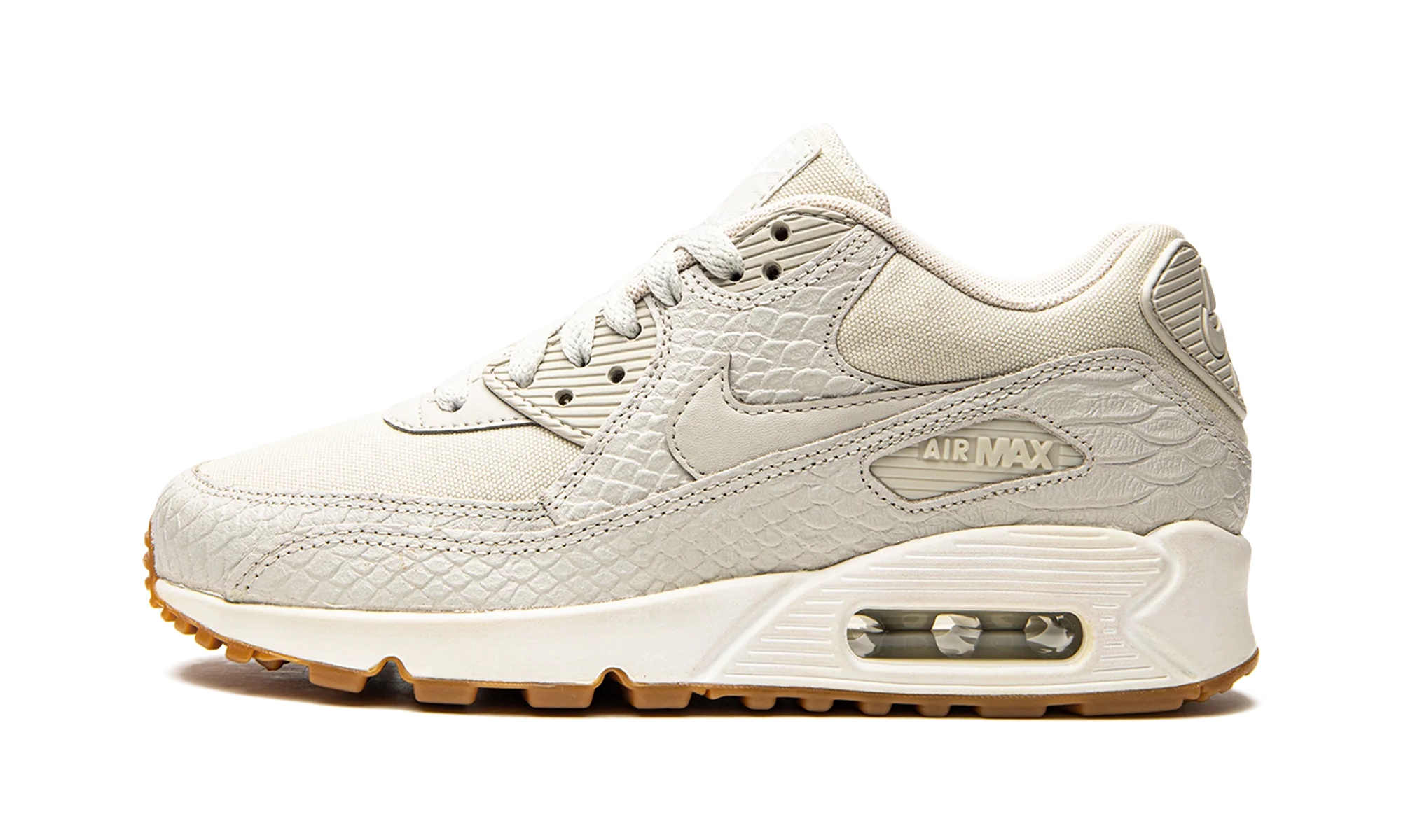 AIR MAX 90 MNS WMNS "Light Bone Snakeskin" 896497 001