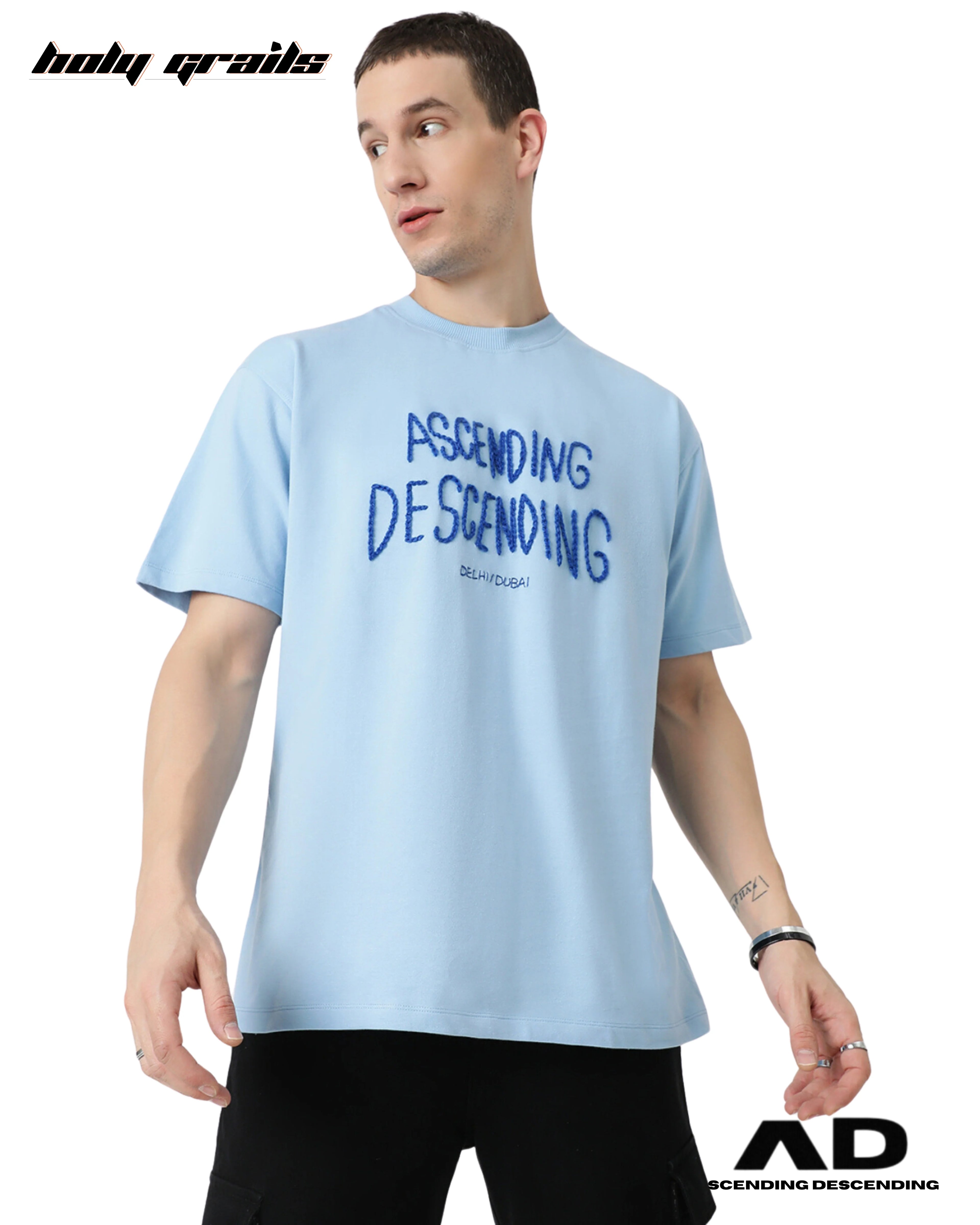 Aari Blue T Shirt HG x Ascending Descending