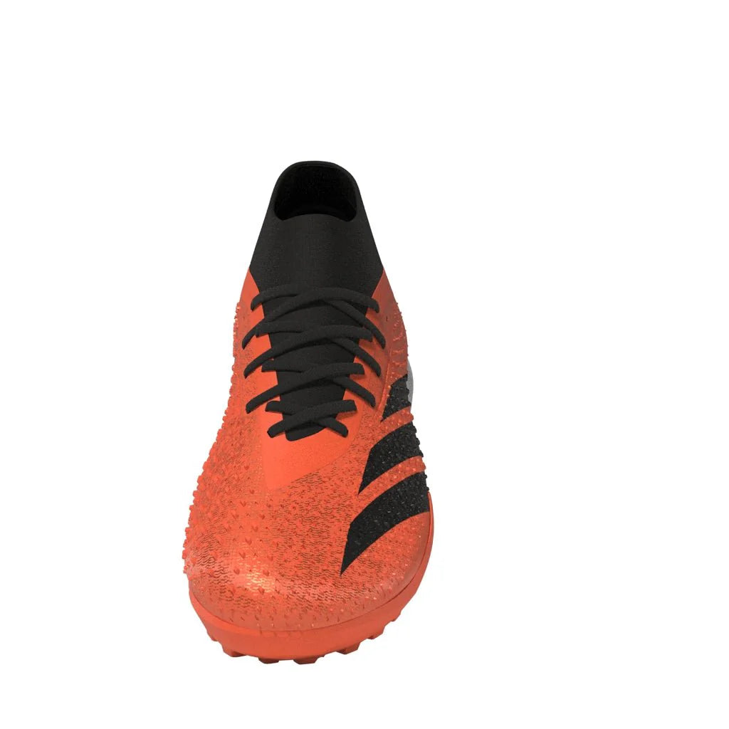 adidas Predator Accuracy1 TF Turf Soccer Cleats Solar Orage Black