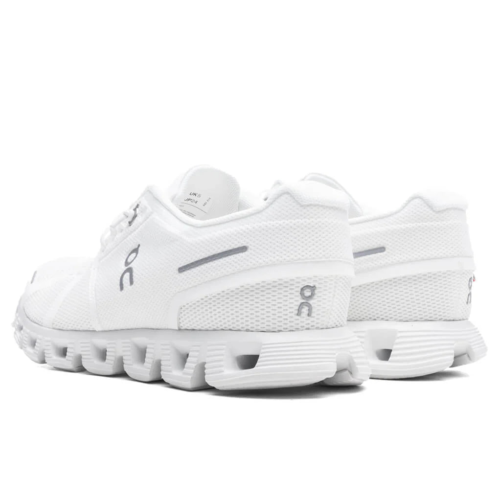 Womens Cloud 5 All White