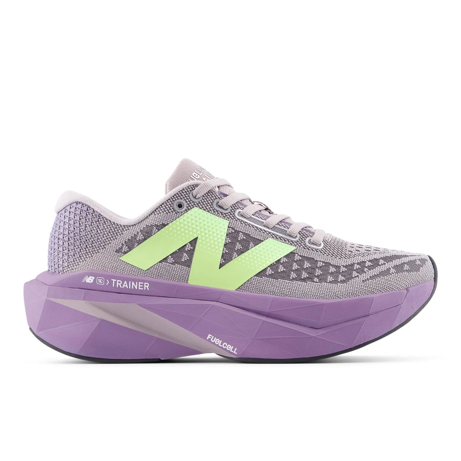 Women's FuelCell SuperComp Trainer v3 in Truffle Salt with Candied Violet