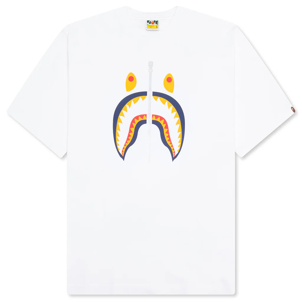 Shark Tee US White