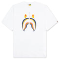 Shark Tee US White