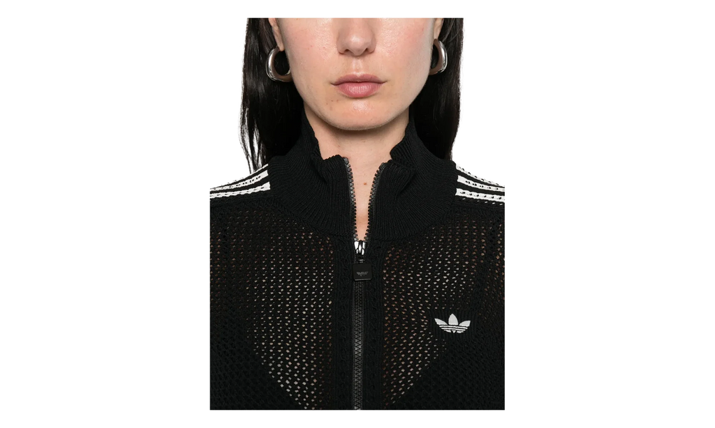 Originals Knitted Crochet Firebird Track Top WMNS "Black" KC6497
