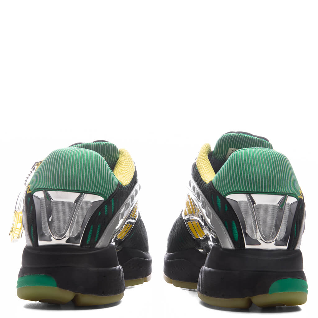 adidas Originals x Brain Dead Climacool 2 Core Black Impact Yellow Silver Metallic