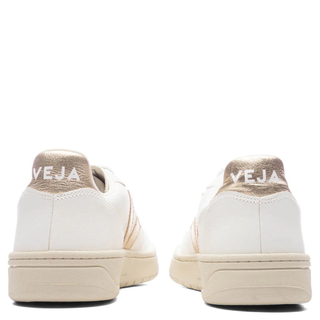 Womens V 10 Chromefree Leather White Platine