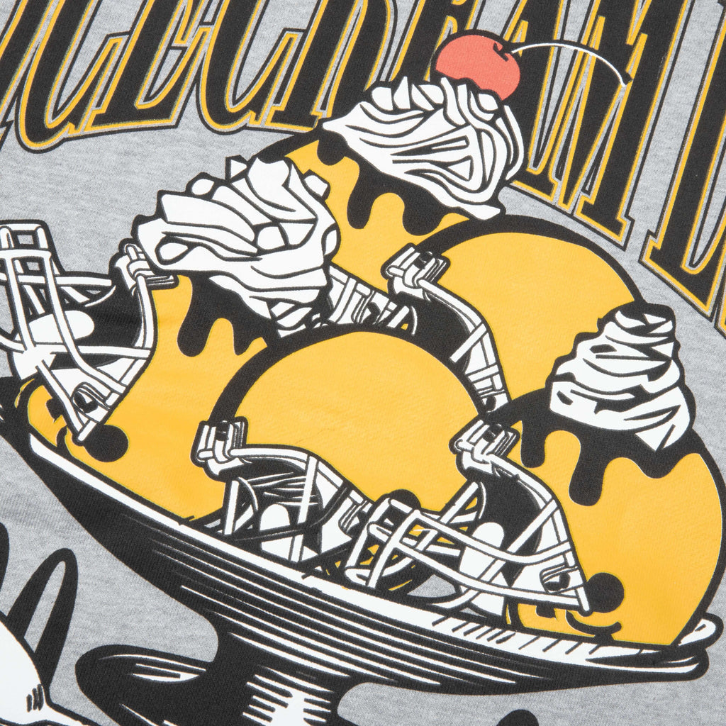 Feature x Icecream Super Bowl Hoodie Heather Grey