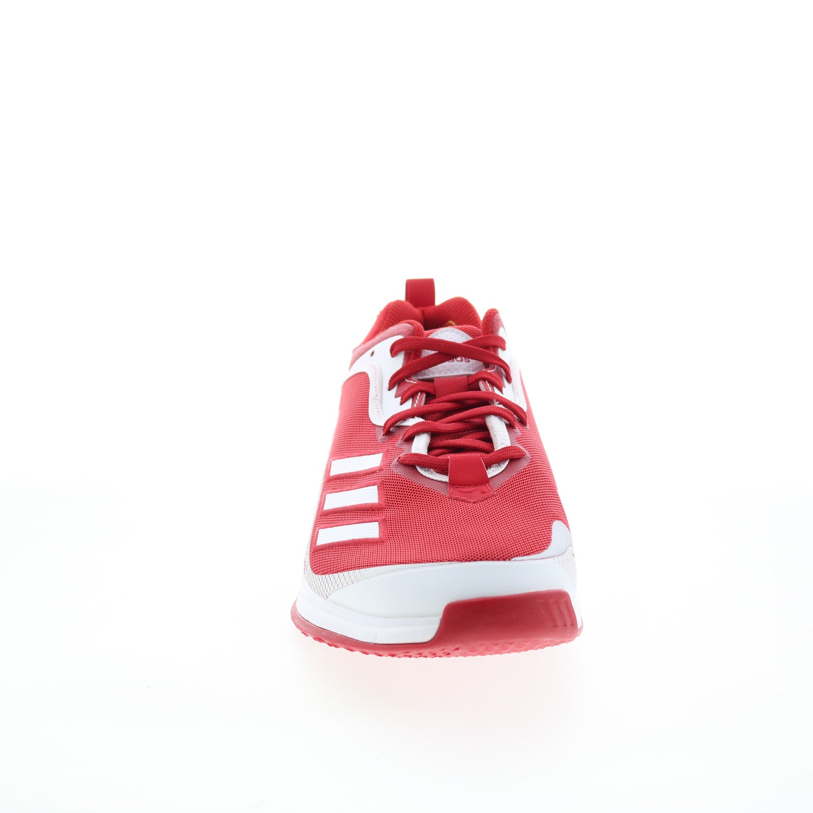 Icon 6 Turf FV9373 Mens Red Mesh Lace Up Athletic Baseball Shoes