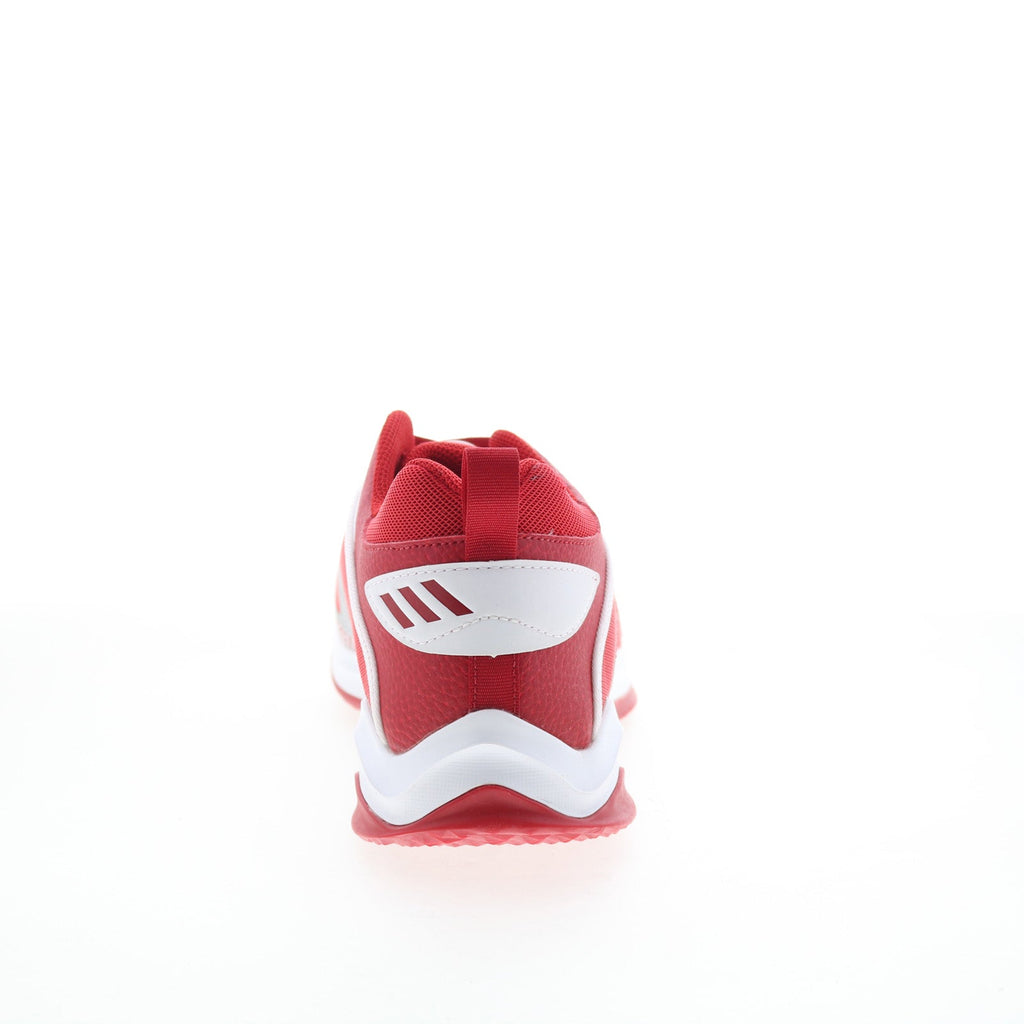 Icon 6 Turf FV9373 Mens Red Mesh Lace Up Athletic Baseball Shoes