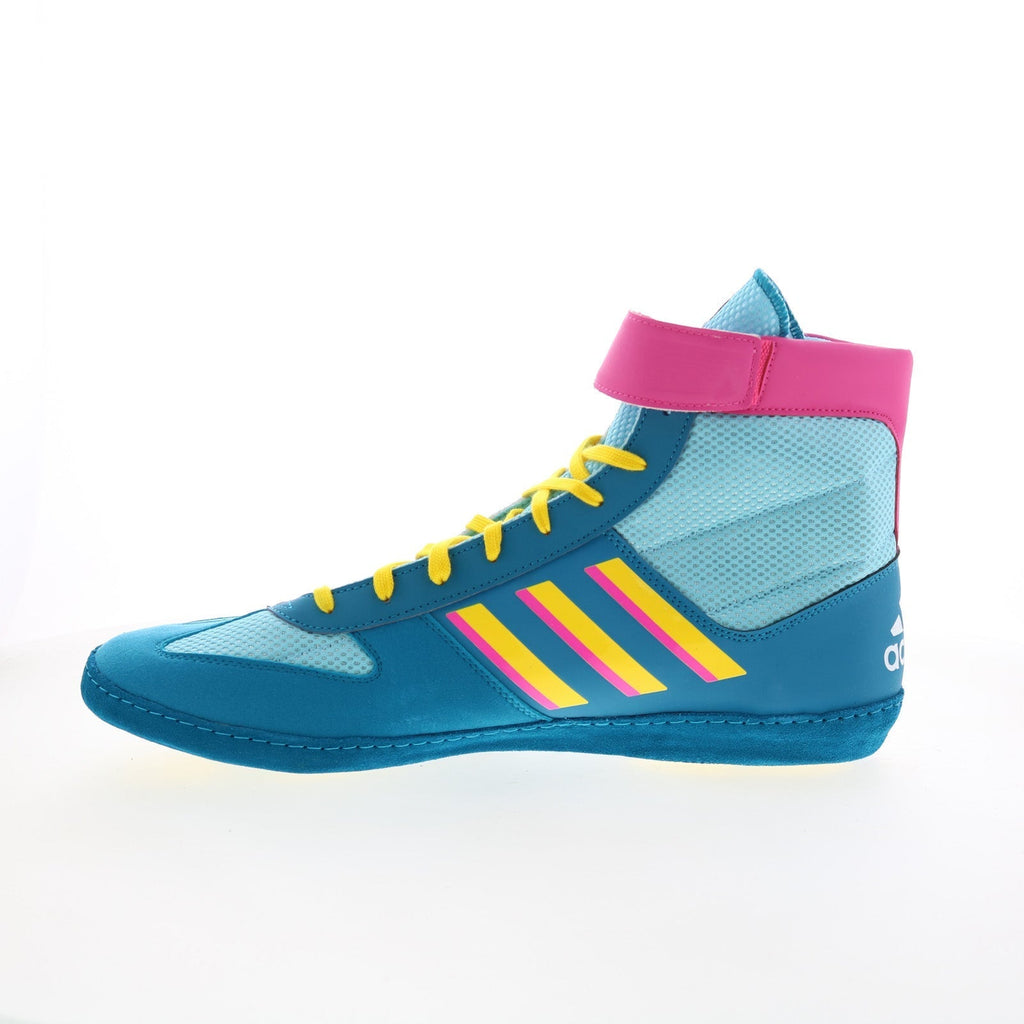 Combat Speed 5 G25907 Mens Blue Synthetic Athletic Wrestling Shoes