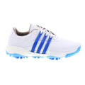 Tour360 22 GV9400 Mens White Leather Lace Up Athletic Golf Shoes