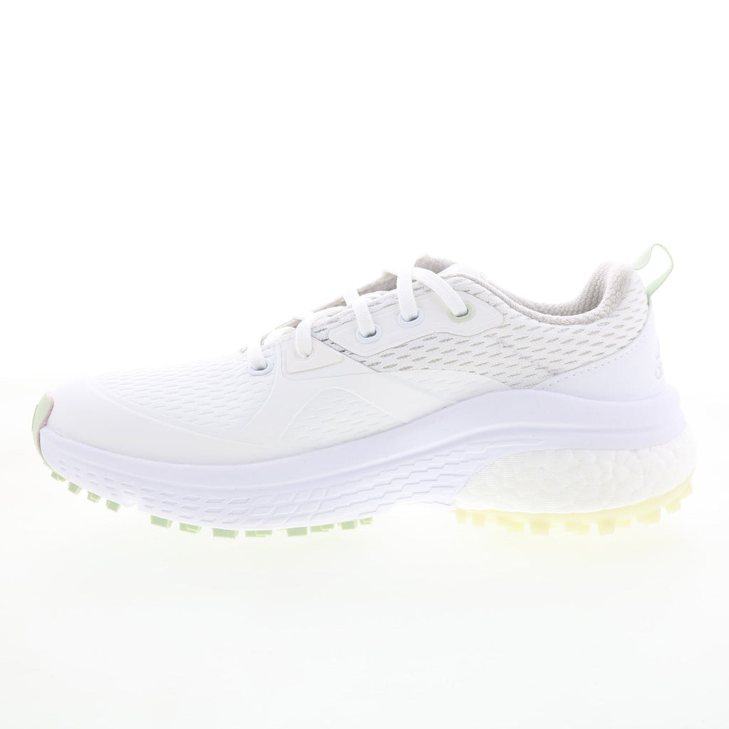 Solarmotion GX4020 Womens White Synthetic Lace Up Athletic Golf Shoes