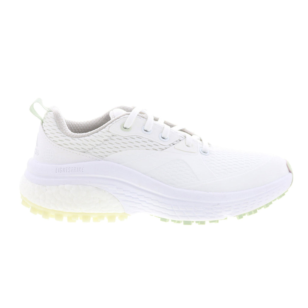 Solarmotion GX4020 Womens White Synthetic Lace Up Athletic Golf Shoes