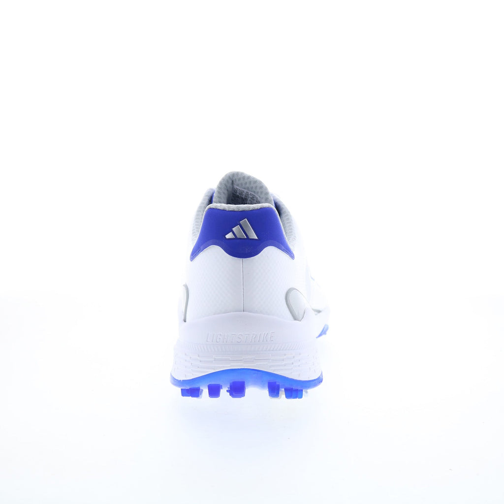 ZG23 H03673 Mens White Wide Mesh Lace Up Athletic Golf Shoes